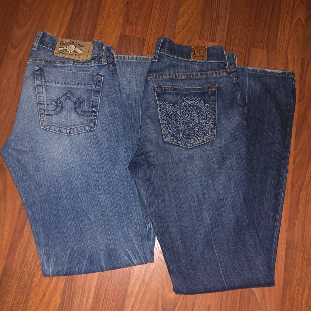 Juniors Lucky Brand Bootcut Jeans SZ 6/28